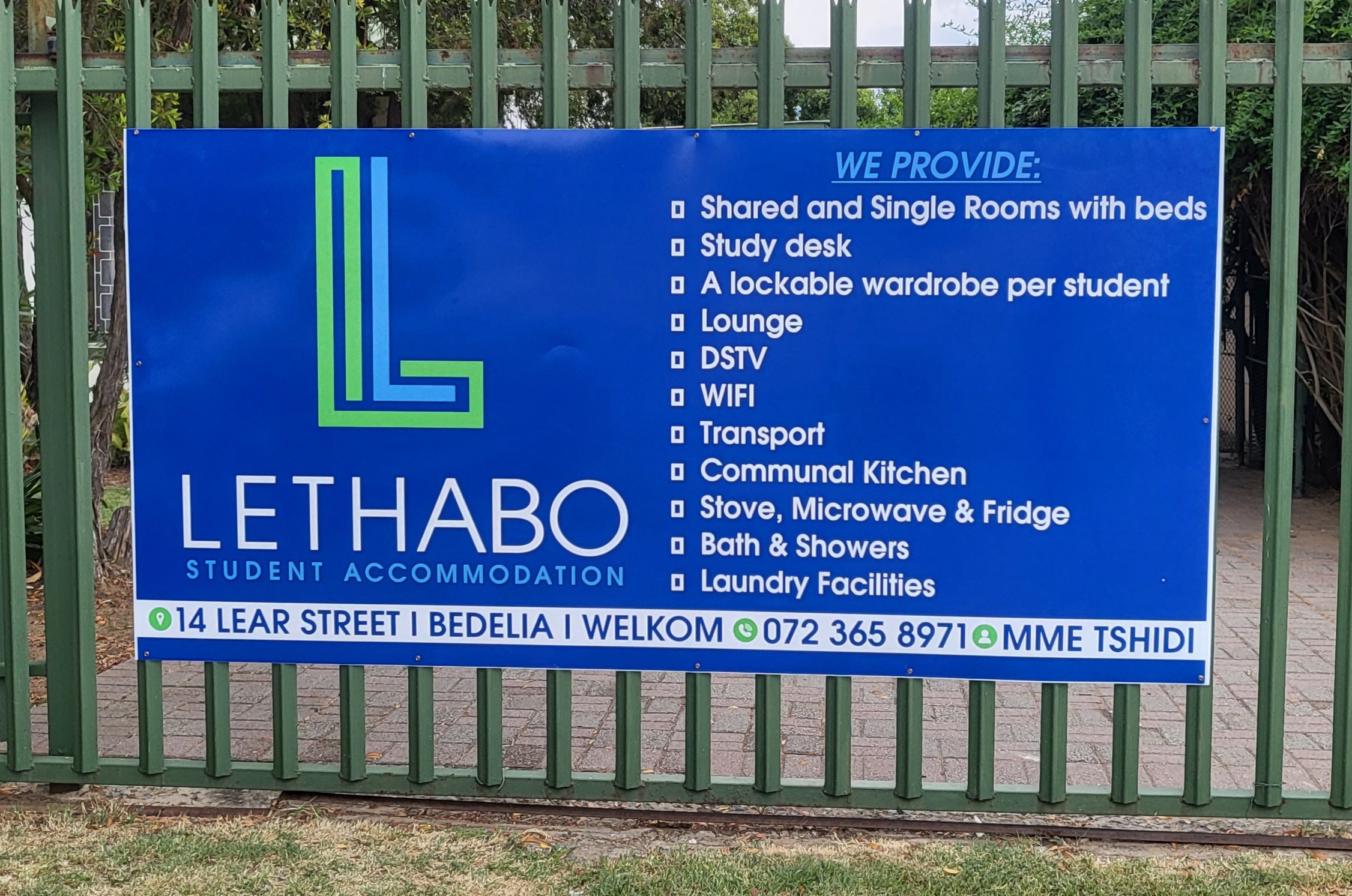 LETHABO Mining and Construction and Accommodation